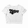 mailchimp blob Crop Top