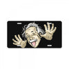albert einstein License Plate