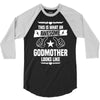 Awesome Godmother Looks Like 3/4 Sleeve Shirt