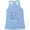 i have two tıtles aunt and dogmom an i rock them both flowers Racerback Tank