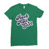 rock n roll girl Ladies Fitted T-Shirt