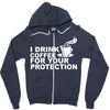 for your protection Zipper Hoodie