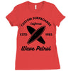 wave patrol Ladies Fitted T-Shirt