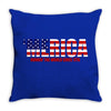 running the world since 1776 Throw Pillow