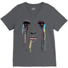 watercolor eyes V-Neck Tee