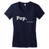 pop Women's V-Neck T-Shirt