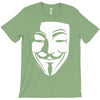 v per vendetta face film horror cinema&amp;tv T-Shirt