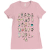 shakespeare a z Ladies Fitted T-Shirt