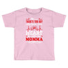 There's This Boy Who Stole My Heart He Calls Me Momma Toddler T-shirt