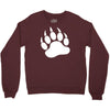 tiger paw sticker vinyl decal   wildcat claws print pet car window tru Crewneck Sweatshirt