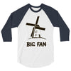 big fan 3/4 Sleeve Shirt