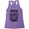 My Grandma Totally Most Favorite History Forever Racerback Tank