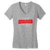 think outside the box thinker Women's V-Neck T-Shirt