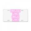 empowered women 2 License Plate
