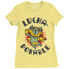 lucha dorable Ladies Fitted T-Shirt