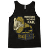 where words fail music speaks Tank Top