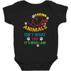 caring for animals isn't what i do it's who i am Baby Bodysuit