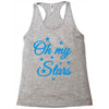 oh my stars adult Racerback Tank