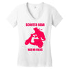 bear has no rules Women's V-Neck T-Shirt