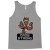 groot grow strong galaxy gym fitness mashup Tank Top