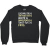 natural queens rock Crewneck Sweatshirt