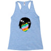 lovely face Racerback Tank
