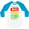 no seeds weed bitch cannabis 3/4 Sleeve Shirt