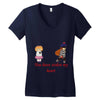 you have stolen my heart 2 Women's V-Neck T-Shirt