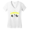 new dad Women's V-Neck T-Shirt
