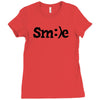 smile Ladies Fitted T-Shirt