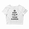 team damon salvatore Crop Top
