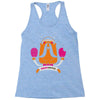 meat hippie Racerback Tank