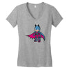 sd bat Women's V-Neck T-Shirt