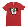 mexican boxer Ladies Fitted T-Shirt
