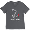beauty and the beast V-Neck Tee