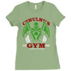 cthulhu gym Ladies Fitted T-Shirt