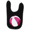 Pink Beachball Baby Girl Baby Bibs