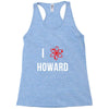 i heart howard Racerback Tank