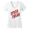 speed freak Women's V-Neck T-Shirt