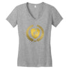 jake paul golden Women's V-Neck T-Shirt