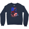 i'm the captain in the war Crewneck Sweatshirt