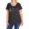 love Ladies Curvy T-Shirt