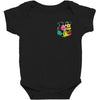 Flower Pocket Baby Bodysuit