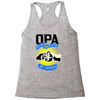opa der mann der mythos die legende 1 Racerback Tank