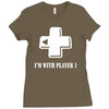 i'm with player Ladies Fitted T-Shirt