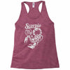 scorpio zodiac Racerback Tank