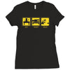 eat, sleep, weld funny welder Ladies Fitted T-Shirt