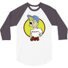 bazooka joe 2, ideal gift or birthday present. 3/4 Sleeve Shirt
