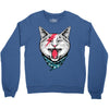 cat rock Crewneck Sweatshirt