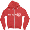 its My Heart Zipper Hoodie